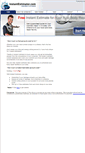 Mobile Screenshot of instantestimator.com